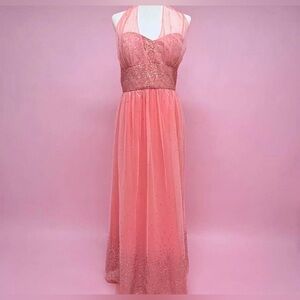 Blondie Nites Pink Evening Gown